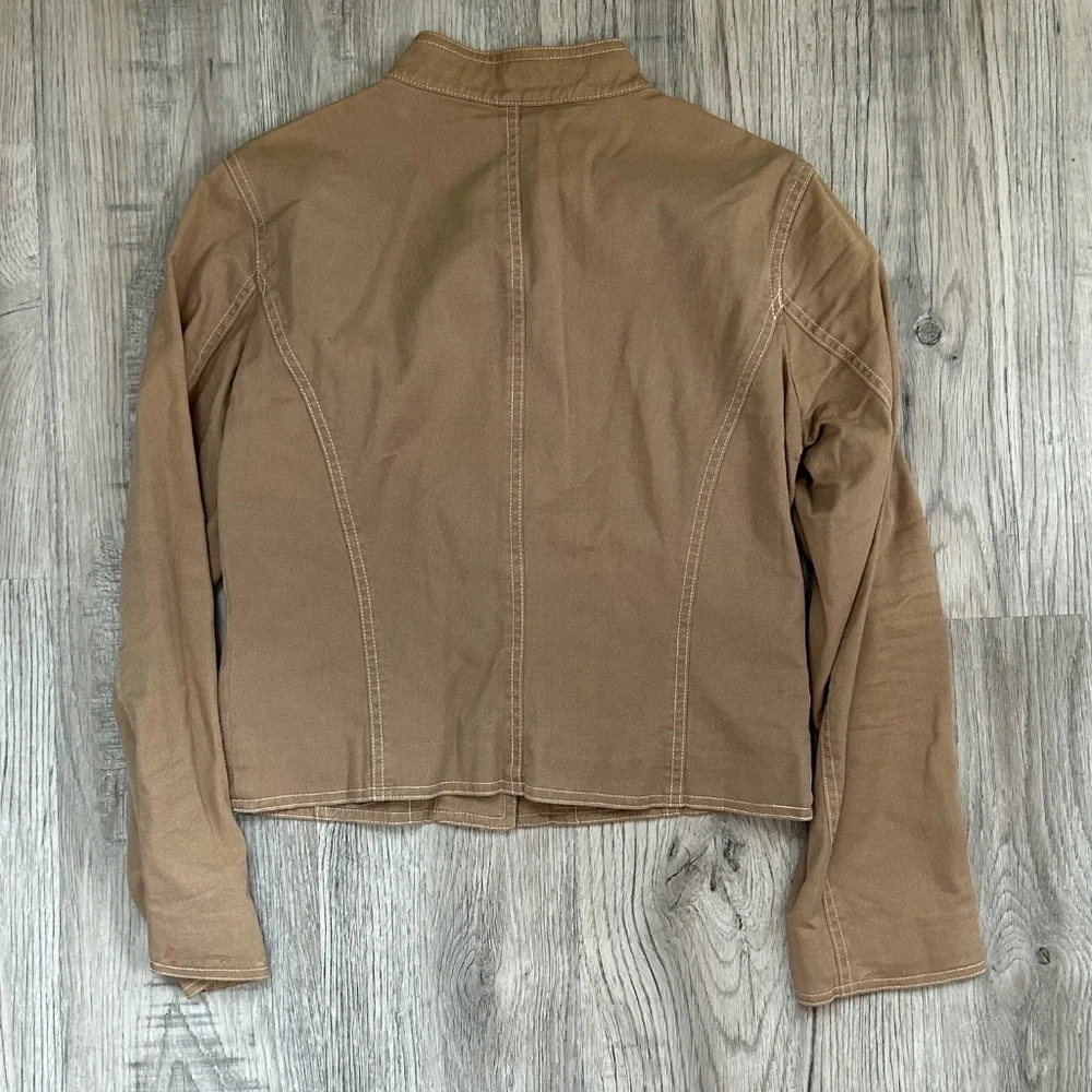 Work‎ to Weekend Cropped Jacket w/ Buttons Sz 8